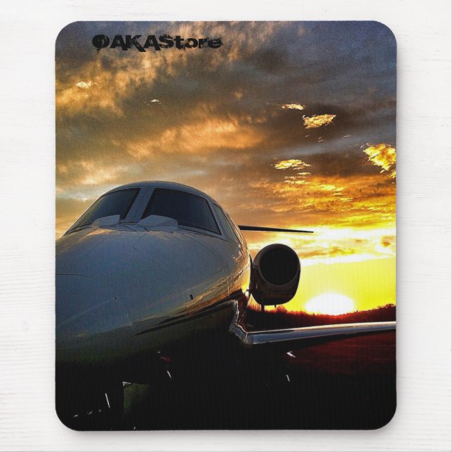 Mousepad tapete do rato da aviação (Frente)