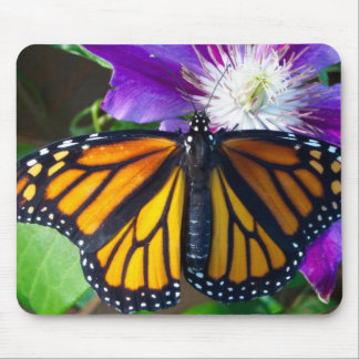 Mousepad Tapete do rato da borboleta do brilho