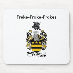Mousepad Tapete do rato da brasão de Frakes
