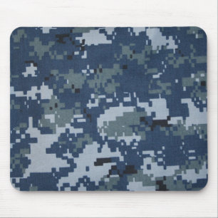 Mousepad Tapete do rato da camuflagem de Digitas do marinho