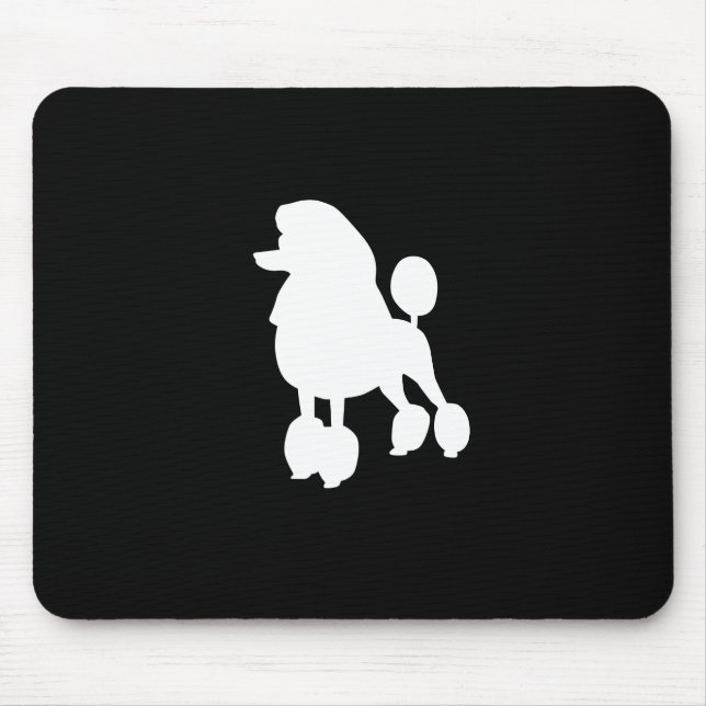 Mousepad Tapete do rato da caniche (Frente)