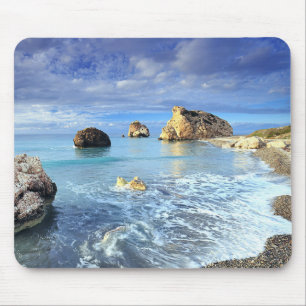 Mousepad Tapete do rato da cena da praia