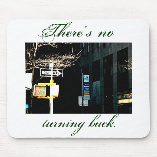 Mousepad Tapete do rato da cidade (Frente)