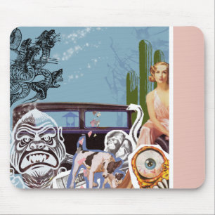 Mousepad Tapete do rato da colagem