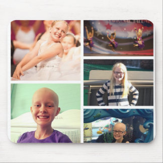 Mousepad Tapete do rato da colagem da foto