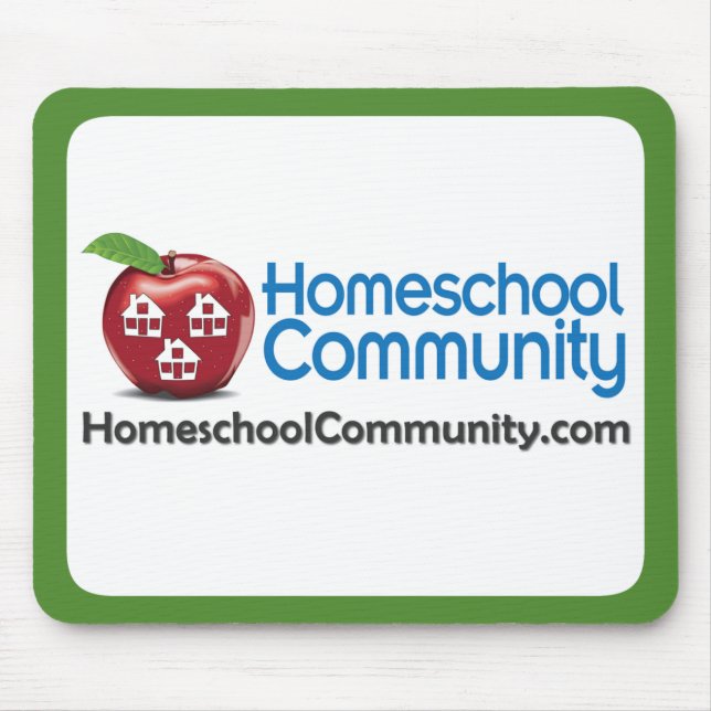 Mousepad Tapete do rato da comunidade de Homeschool (Frente)