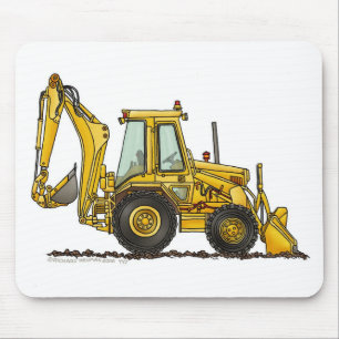 Mousepad Tapete do rato da construção do carregador do