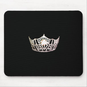 Mousepad Tapete do rato da coroa da senhorita América
