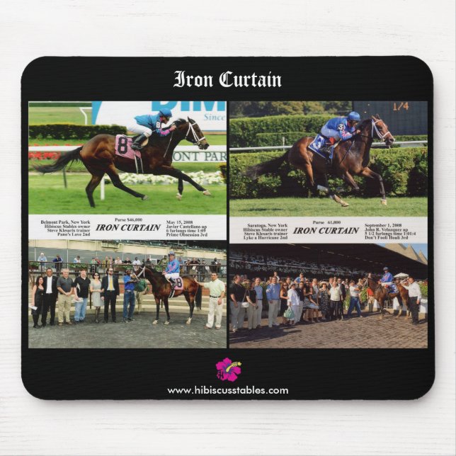 Mousepad Tapete do rato da cortina de ferro (Frente)