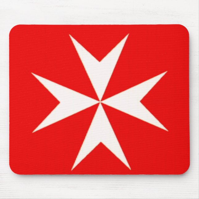 Mousepad TAPETE DO RATO da cruz maltesa (Frente)