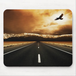 Mousepad Tapete do rato da estrada da liberdade