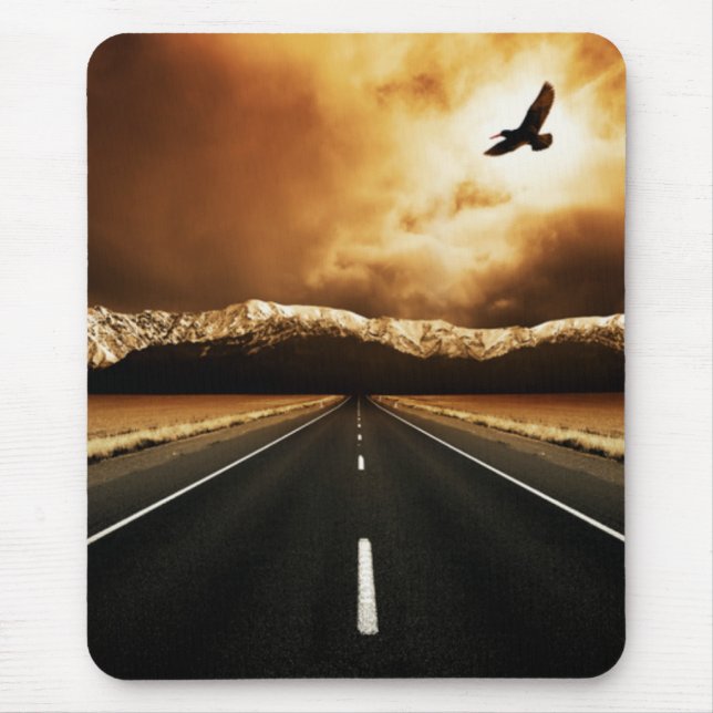 Mousepad Tapete do rato da estrada da liberdade (Frente)