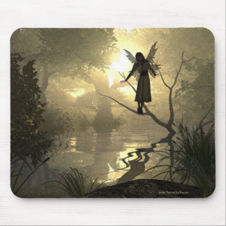 Mousepad Tapete do rato da fada do descanso
