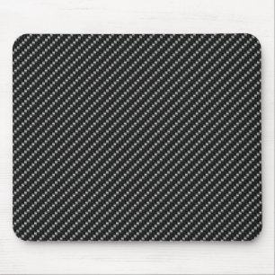 Mousepad Tapete do rato da fibra do carbono