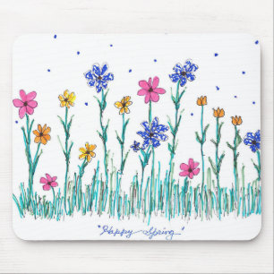 Mousepad Tapete do rato da flor