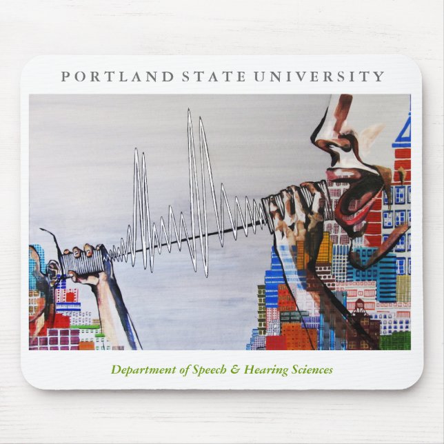 Mousepad Tapete do rato da fonte de alimentação SPHR (Frente)