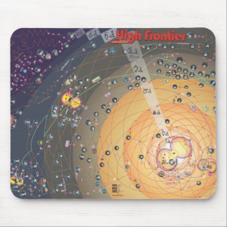 Mousepad Tapete do rato da fronteira alta