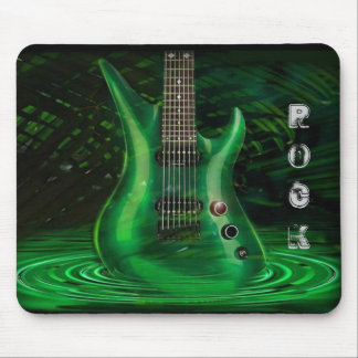 Mousepad Tapete do rato da guitarra da rocha
