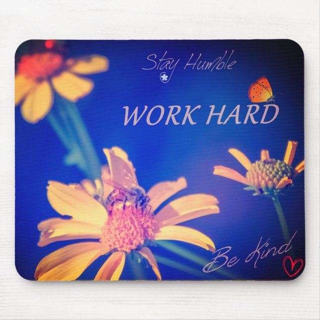 Mousepad Tapete do rato da inspiração - personalize seus (Frente)