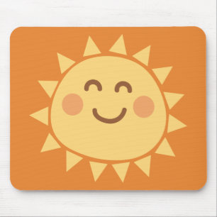 Mousepad Tapete do rato da luz do sol