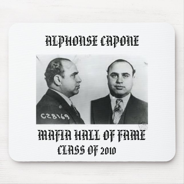 MOUSEPAD TAPETE DO RATO DA MÁFIA DE AL CAPONE (Frente)