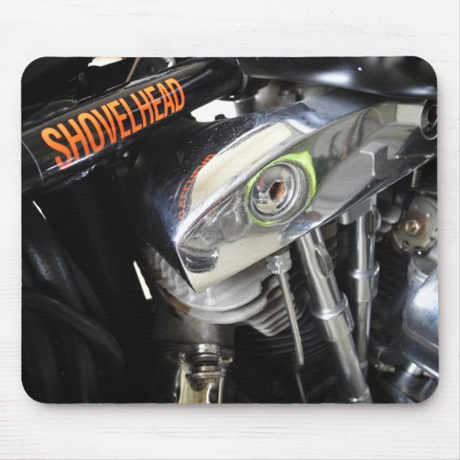 Mousepad Tapete do rato da motocicleta de Shovelhead da (Frente)