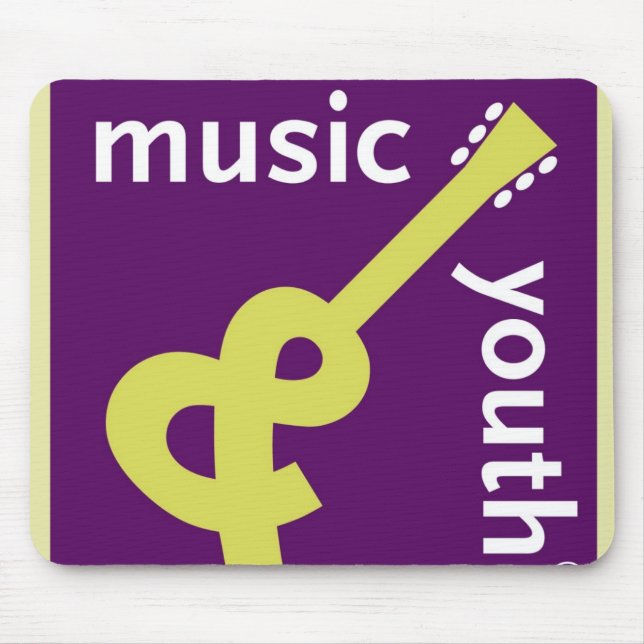 Mousepad Tapete do rato da música e da juventude (Frente)