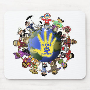 Mousepad Tapete do rato da nação de FFRC