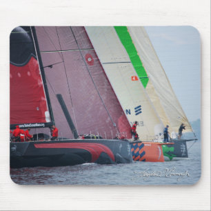 Mousepad Tapete do rato da navigação da raça do oceano d