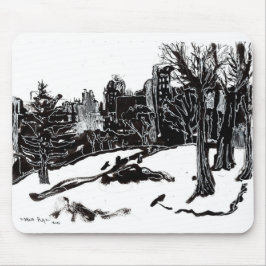 Mousepad Tapete do rato da Nova Iorque