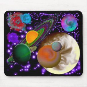 Mousepad Tapete do rato da opinião dos astronautas