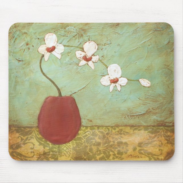 Mousepad Tapete do rato da orquídea (Frente)