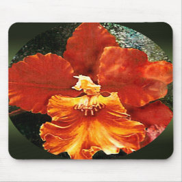 Mousepad Tapete do rato da orquídea do tigre