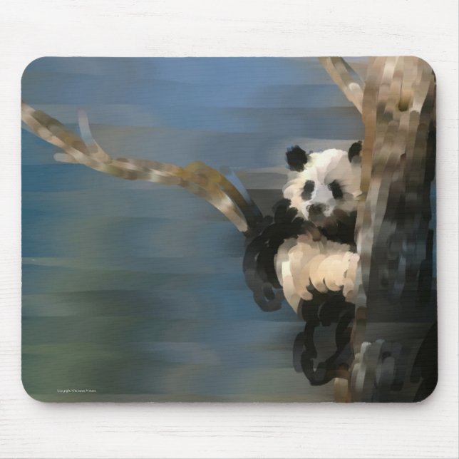 Mousepad Tapete do rato da panda (Frente)