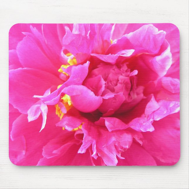 Mousepad Tapete do rato da peônia (Frente)