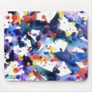 Mousepad Tapete do rato da pintura do Splatter