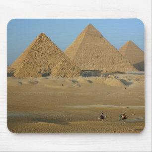 Mousepad tapete do rato da pirâmide