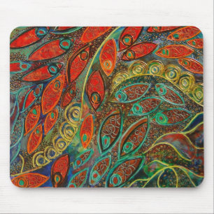 Mousepad tapete do rato da porta giratória (pintura)