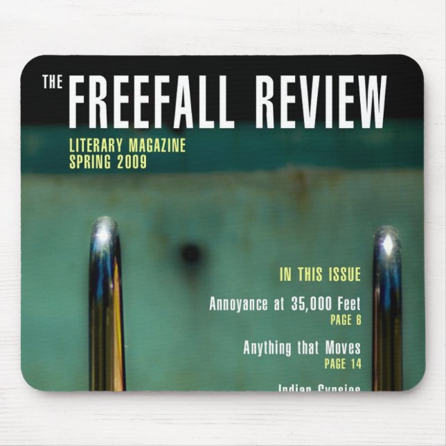 Mousepad Tapete do rato da queda livre (Frente)