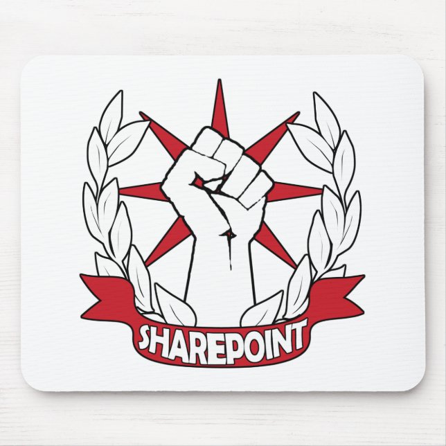 Mousepad Tapete do rato da revolução de SharePoint (Frente)