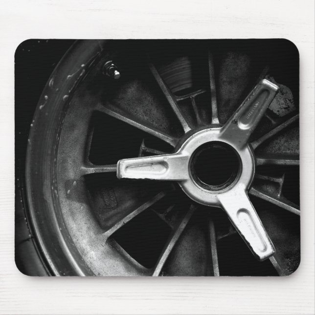 Mousepad Tapete do rato da roda de Halibrand da cobra de (Frente)