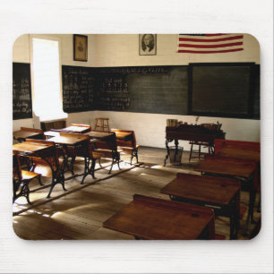 Mousepad tapete do rato da sala da velha escola