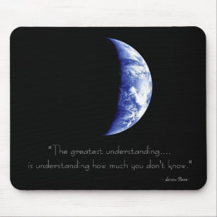 Mousepad Tapete do rato da terra - "a grande compreensão