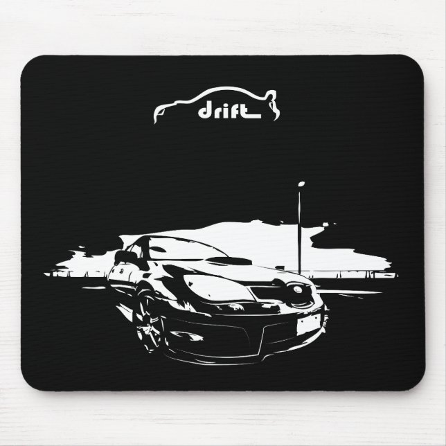 Mousepad Tapete do rato da tração da WTI de Subaru (Frente)
