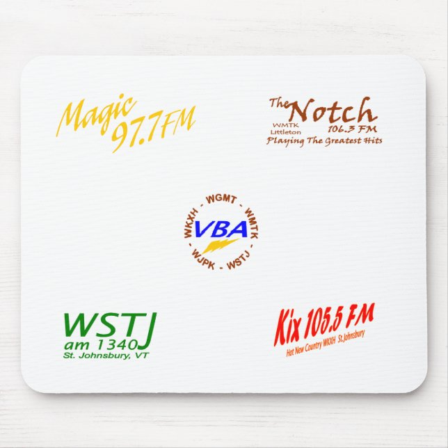 Mousepad Tapete do rato da transmissão de Vermont (Frente)