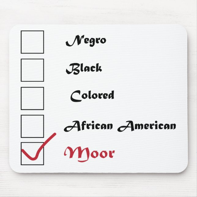 Mousepad Tapete do rato da verificação do estado (Frente)