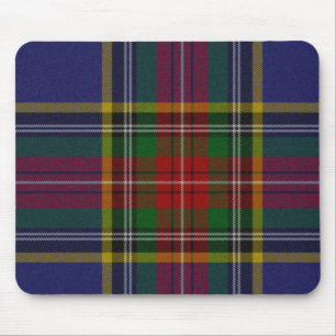 Mousepad Tapete do rato da xadrez de Tartan de Macbeth