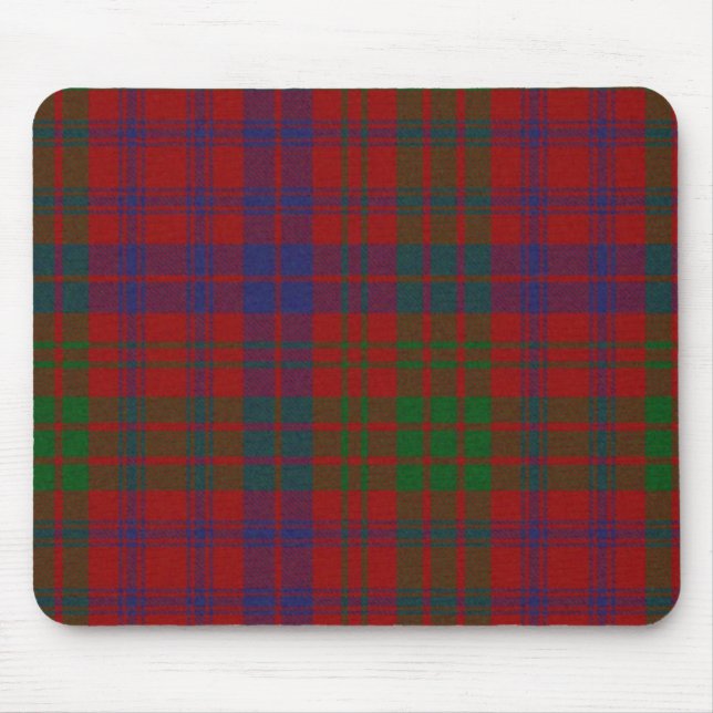 Mousepad Tapete do rato da xadrez de Tartan de Ross (Frente)