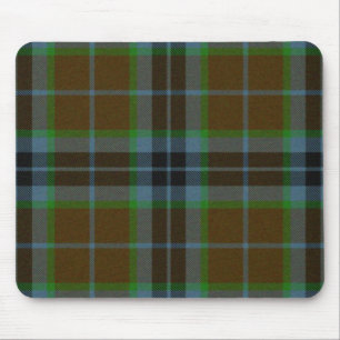 Mousepad Tapete do rato da xadrez de Tartan de Thomson