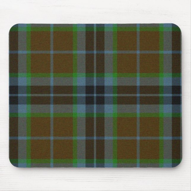 Mousepad Tapete do rato da xadrez de Tartan de Thomson (Frente)